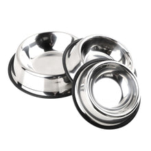 Stainless Steel Colored Dog Bowl