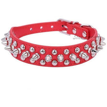 Punk Style Spiked Leather Dog Collar