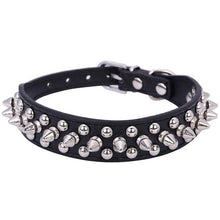Punk Style Spiked Leather Dog Collar