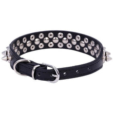 Punk Style Spiked Leather Dog Collar