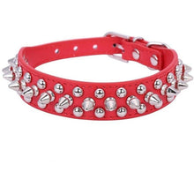 Punk Style Spiked Leather Dog Collar