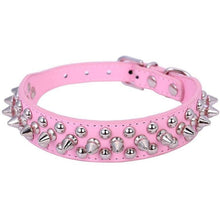 Punk Style Spiked Leather Dog Collar