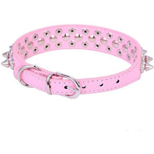 Punk Style Spiked Leather Dog Collar