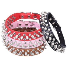 Punk Style Spiked Leather Dog Collar